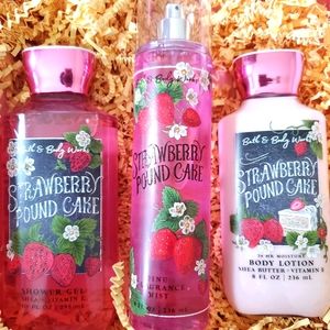 Strawberry Pound Cake gift set